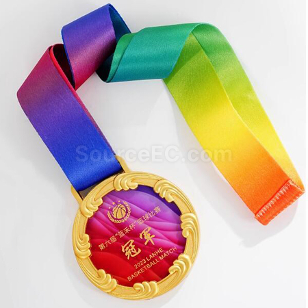 Customization Wave Metal Medal Promotional Products