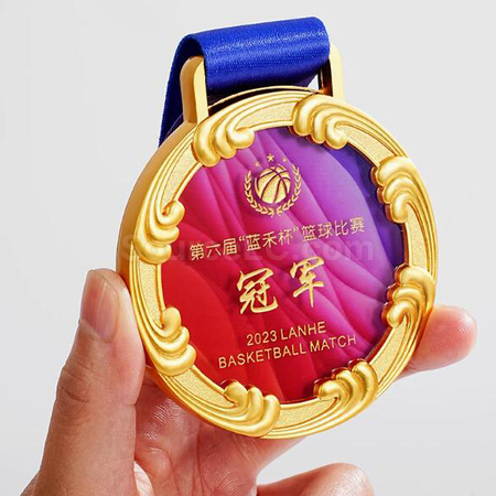 Customization Wave Metal Medal Promotional Products