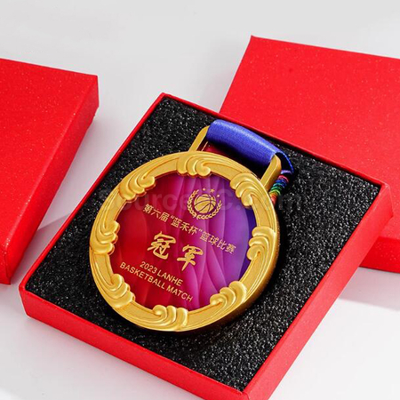Customization Wave Metal Medal Promotional Products