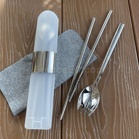 Customization 2 in 1 Tableware with Tube Promotional Products