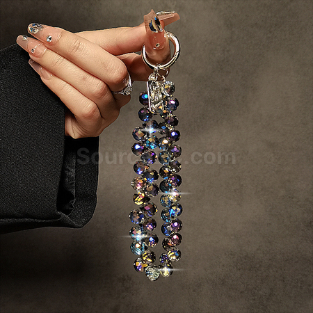 Customization Crystal Mobile Phone Chain Promotional Products