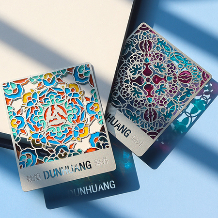 Customization Hollow Glazed Paint Magnet Bookmark Promotional Products
