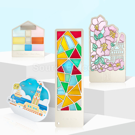 Customization Hollow Glazed Paint Magnet Bookmark Promotional Products