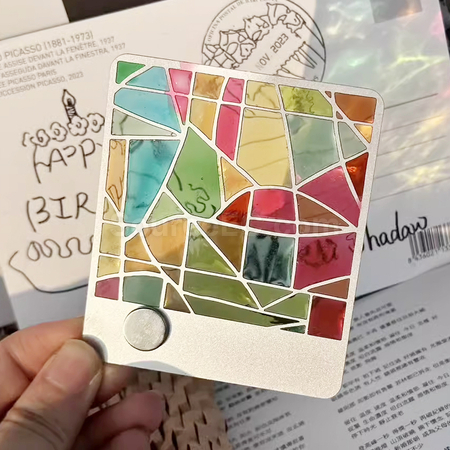 Customization Hollow Glazed Paint Magnet Bookmark Promotional Products