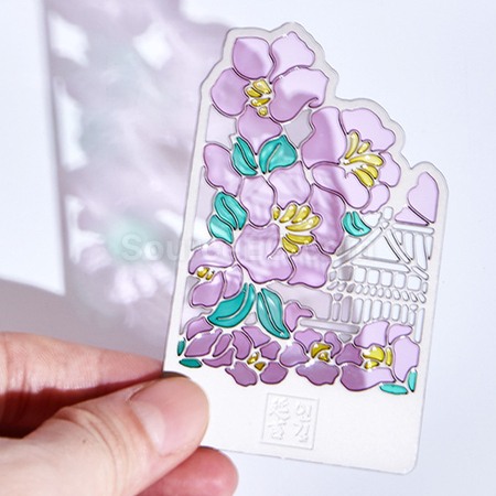 Customization Hollow Glazed Paint Magnet Bookmark Promotional Products