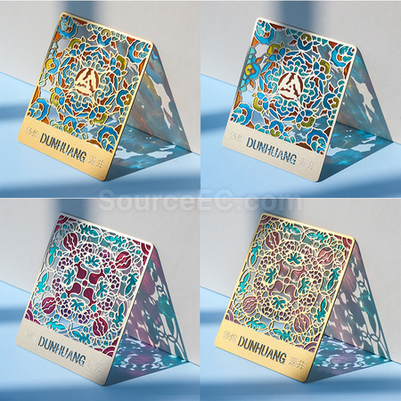 Customization Hollow Glazed Paint Magnet Bookmark Promotional Products