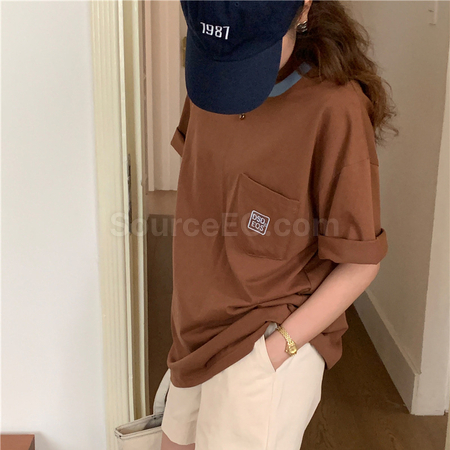 Customization Round Neck T-shirt Promotional Products