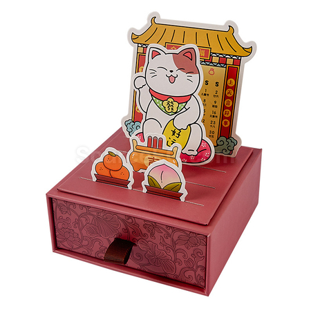 Customization Fairy Drawer Desk Calendar Promotional Products