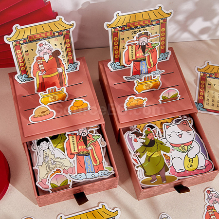 Customization Fairy Drawer Desk Calendar Promotional Products