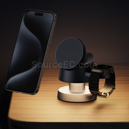 Customization Mushroom lamp four in one magnetic wireless charger Promotional Products