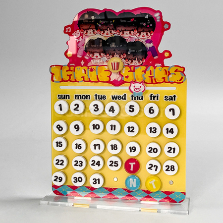 Customization Magnetic Customized Acrylic Calendar Promotional Products