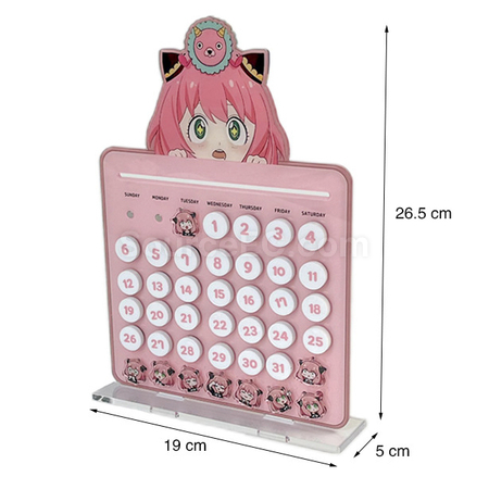 Customization Magnetic Customized Acrylic Calendar Promotional Products