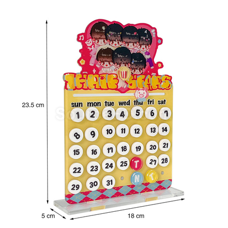 Customization Magnetic Customized Acrylic Calendar Promotional Products