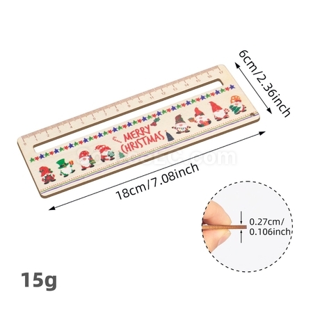 Customization Reading Wooden Ruler Promotional Products