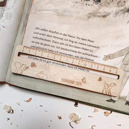 Customization Reading Wooden Ruler Promotional Products