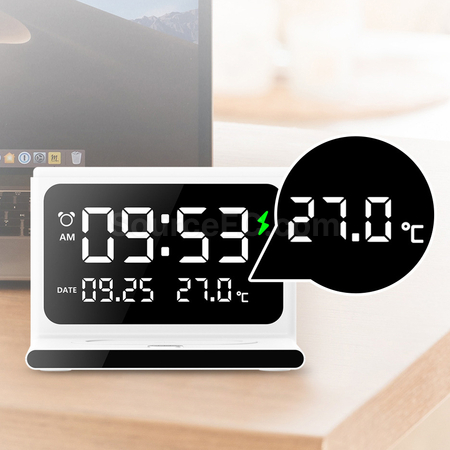 Customization Multi-function Digital Perpetual Calendar with Wireless Charger Promotional Products