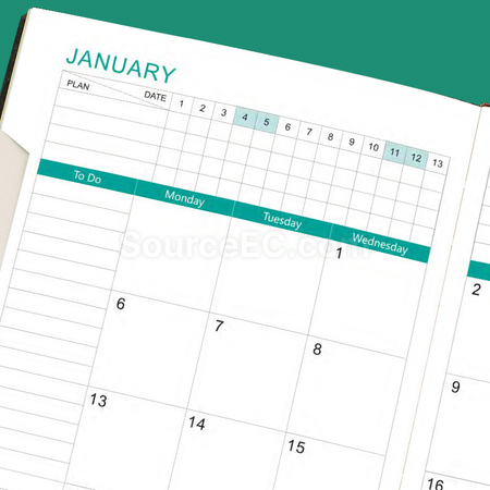 Customization PU Notebook  Promotional Products