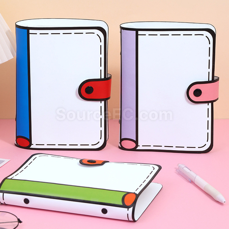 Customization 2D Cartoon Cute Notebook Promotional Products