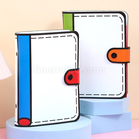 Customization 2D Cartoon Cute Notebook Promotional Products