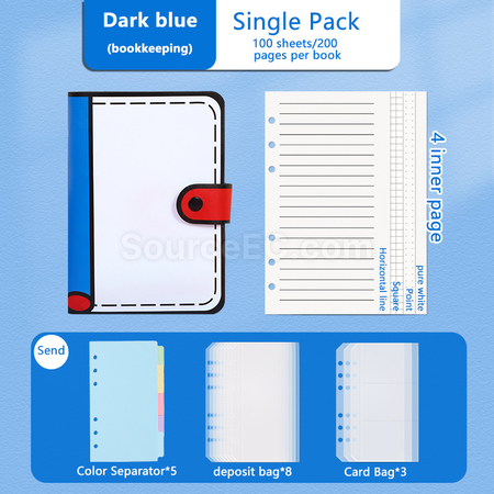 Customization 2D Cartoon Cute Notebook Promotional Products