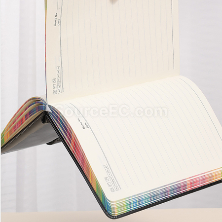 Customization Laser Colored Leather Notebook Promotional Products