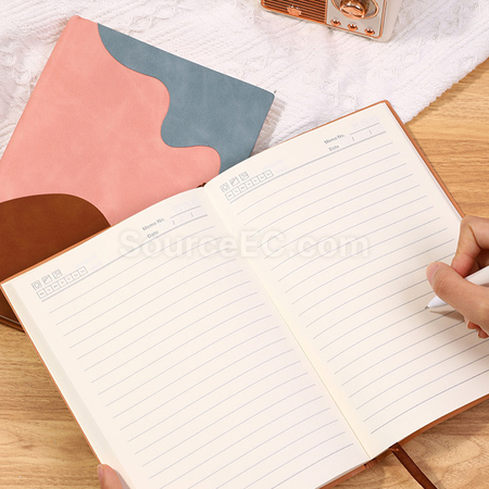 Customization Soft PU  Notebook Stationery Set Promotional Products