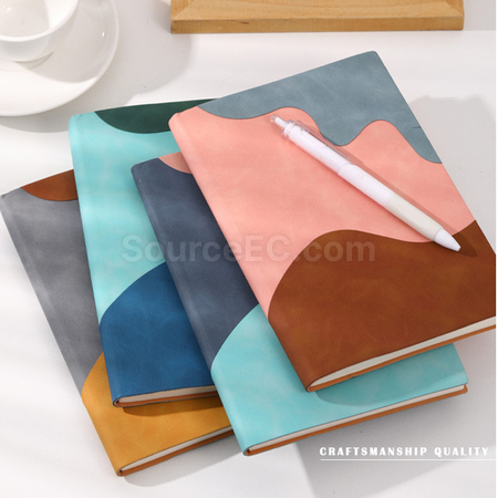 Customization Soft PU  Notebook Stationery Set Promotional Products