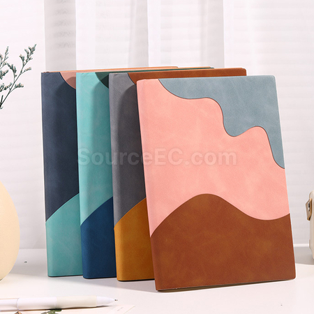 Customization Soft PU  Notebook Stationery Set Promotional Products