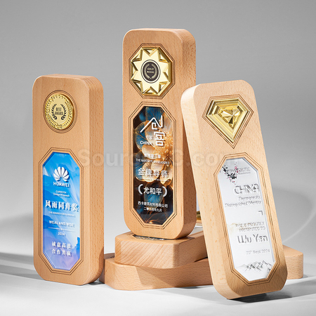 Customization Wooden Trophy Promotional Products