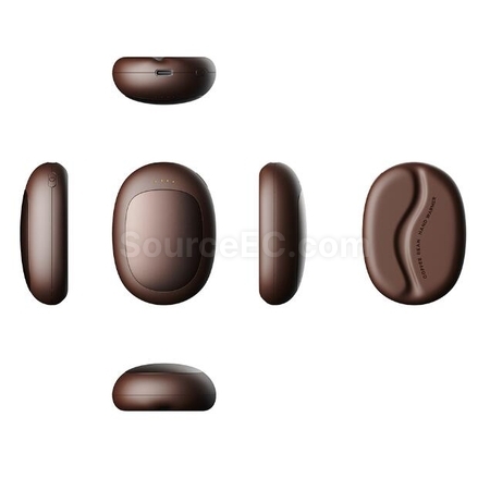 Customization USB Rechargeable Coffee Bean Hand Warmer Promotional Products
