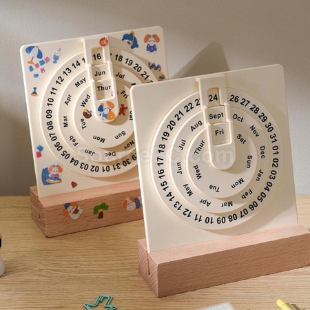 Customization Simple Turntable Perpetual Calendar Promotional Products