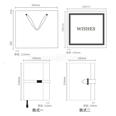Customization High-end Business Gift Set Promotional Products