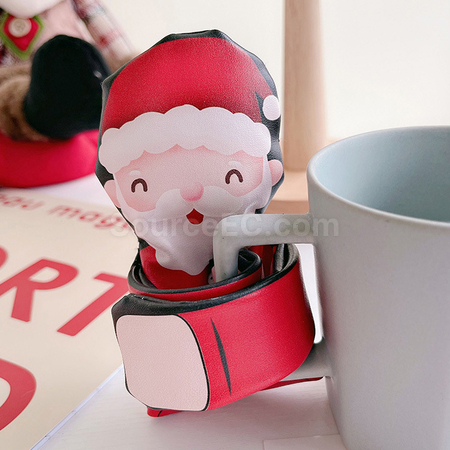 Customization Cute Cartoon Three-Dimensional Christmas Snap Bracelet Promotional Products