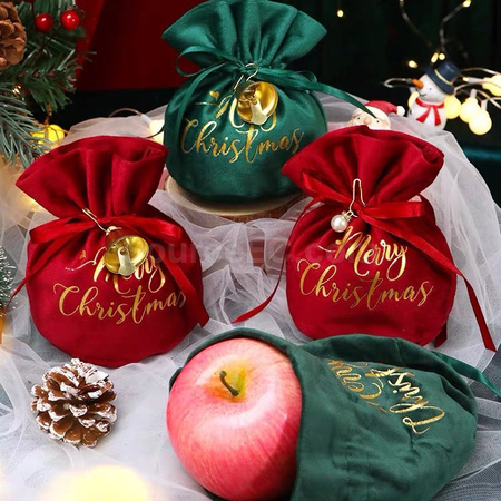Customization New Velvet Drawstring Bag Promotional Products
