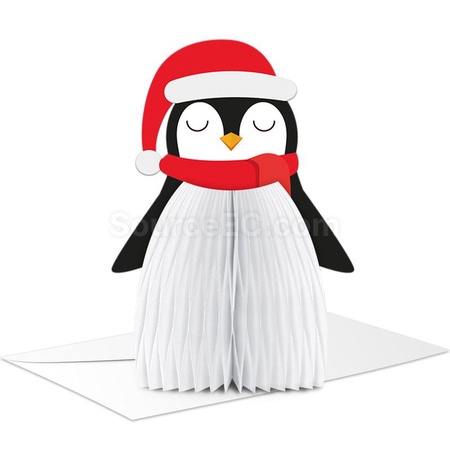 Customization Paper Honeycomb Greeting Card Promotional Products