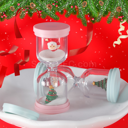 Customization Christmas Hourglass Timer Promotional Products