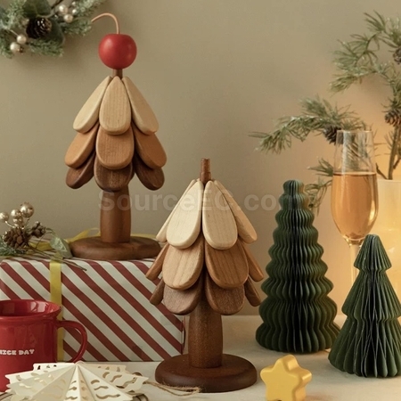 Customization Christmas tree insulation pad Promotional Products