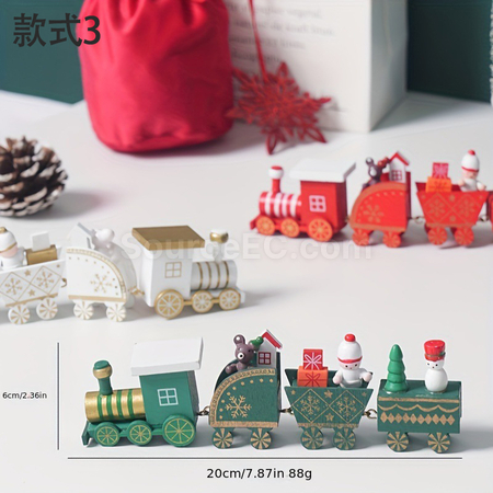 Customization Decorative Christmas Train Promotional Products