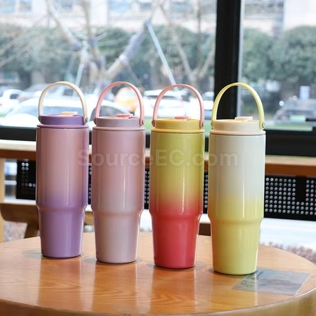 Customization Gradient  Stainless Steel Mug Promotional Products