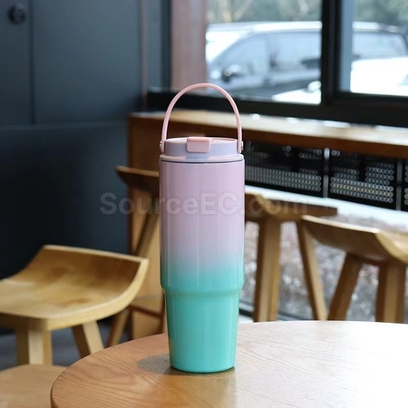 Customization Gradient  Stainless Steel Mug Promotional Products