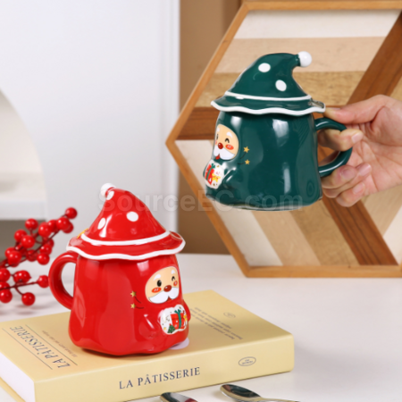 Customization Christmas Cup Ceramic Cup Promotional Products