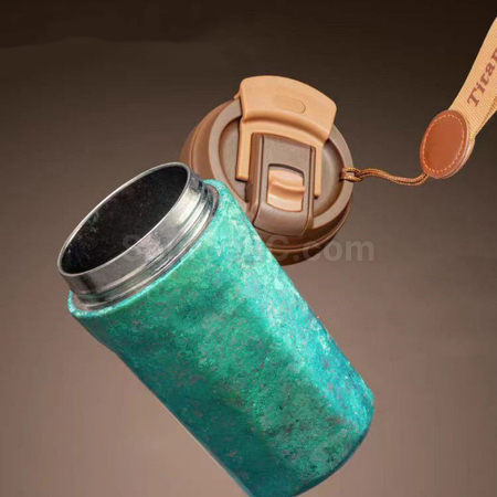 Customization Titanium Coffee Cup Promotional Products