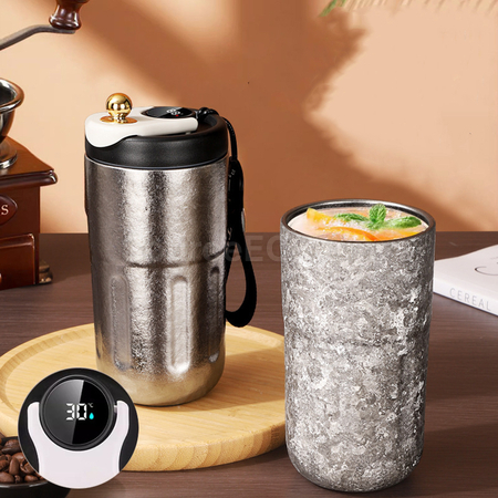 Customization Titanium Coffee Cup Promotional Products