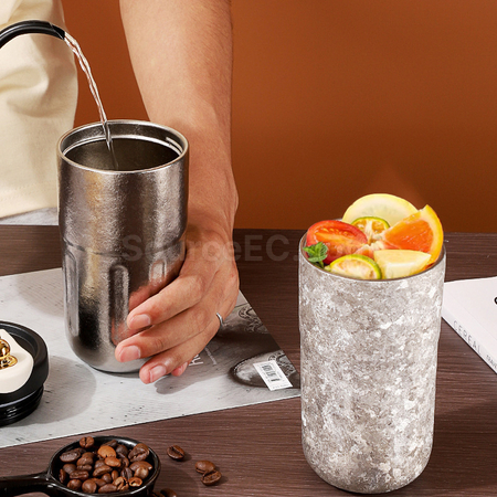 Customization Titanium Coffee Cup Promotional Products