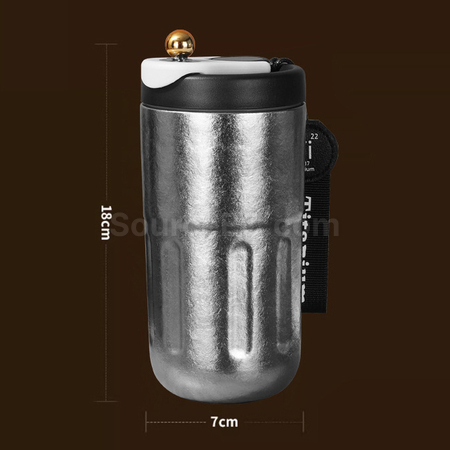 Customization Titanium Coffee Cup Promotional Products