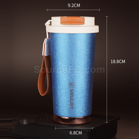 Customization Titanium Coffee Cup Promotional Products
