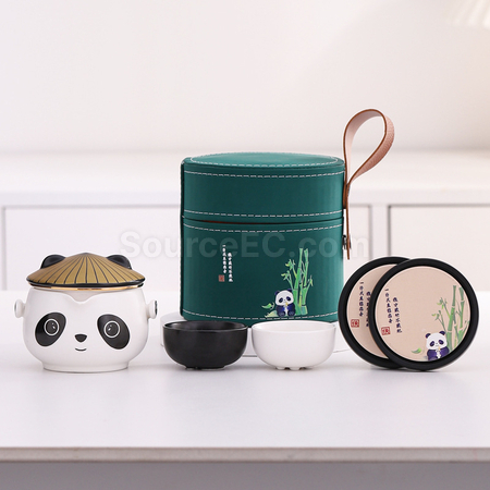 Customization Panda Tea Set Promotional Products