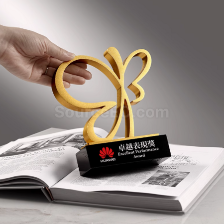 Customization Metal 3D Butterfly Award Seat Promotional Products