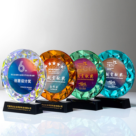 Customization Crystal Trophy Promotional Products