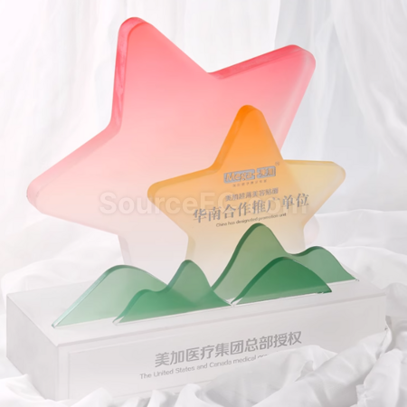 Customization Crystal Trophy Promotional Products
